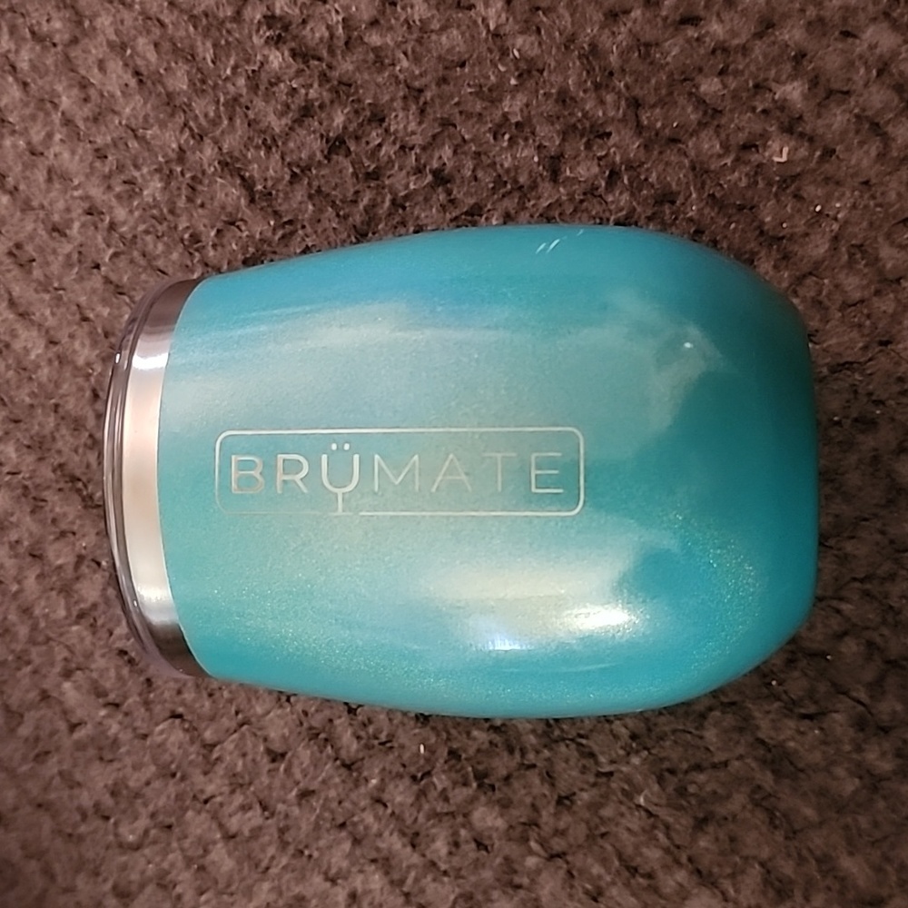 Brumate Uncork'd wine tumbler Glitter Green